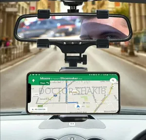 Strong Go Des Rearview Mirror Holder Phone Bracket