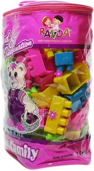 Happy Family 110 Pieces Building Blocks