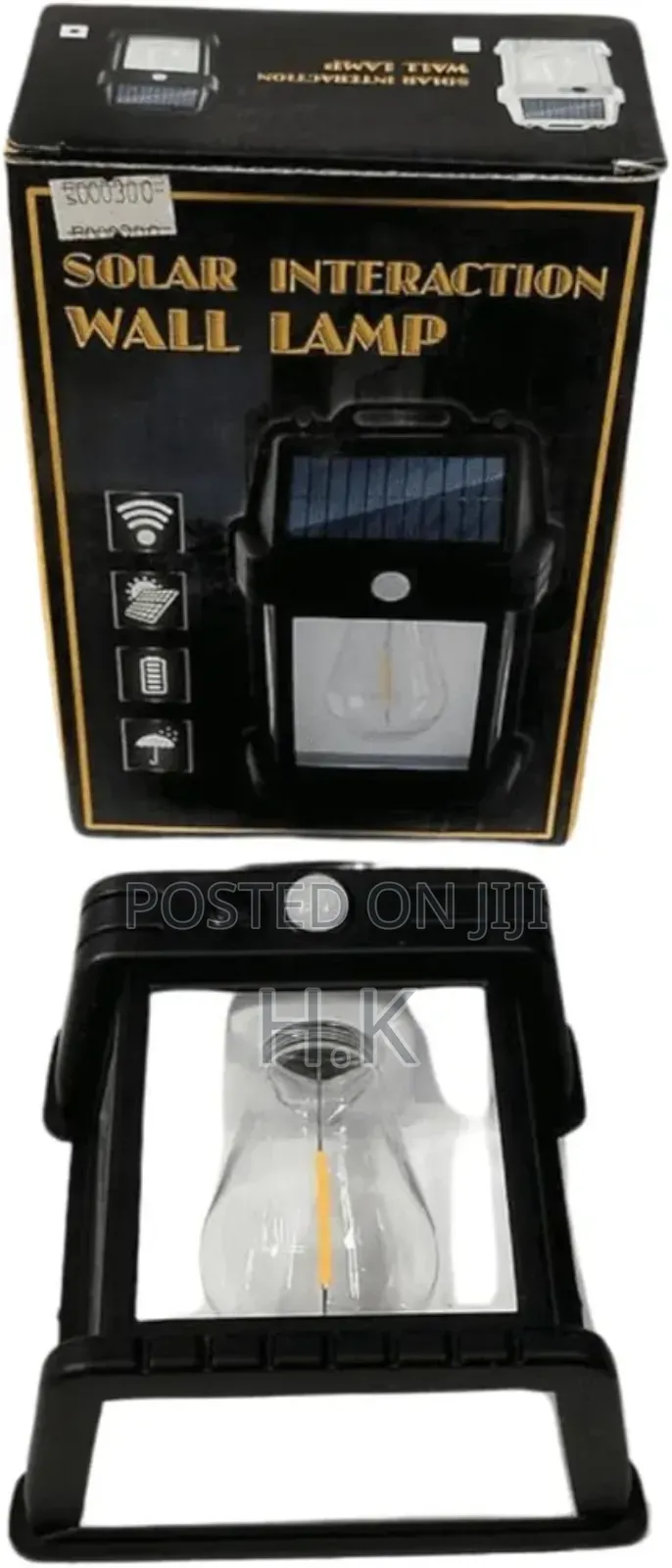 Solar Interaction Wall Lamp Decorative Lighting Fixture
