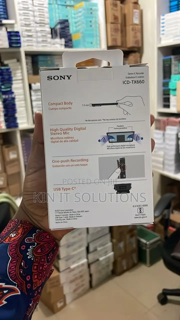 Sony Voice Recorder Tx660