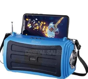 Photo - Mini Speaker With Bluetooth Usb Tf Aux Fm Dc5v _Blue.