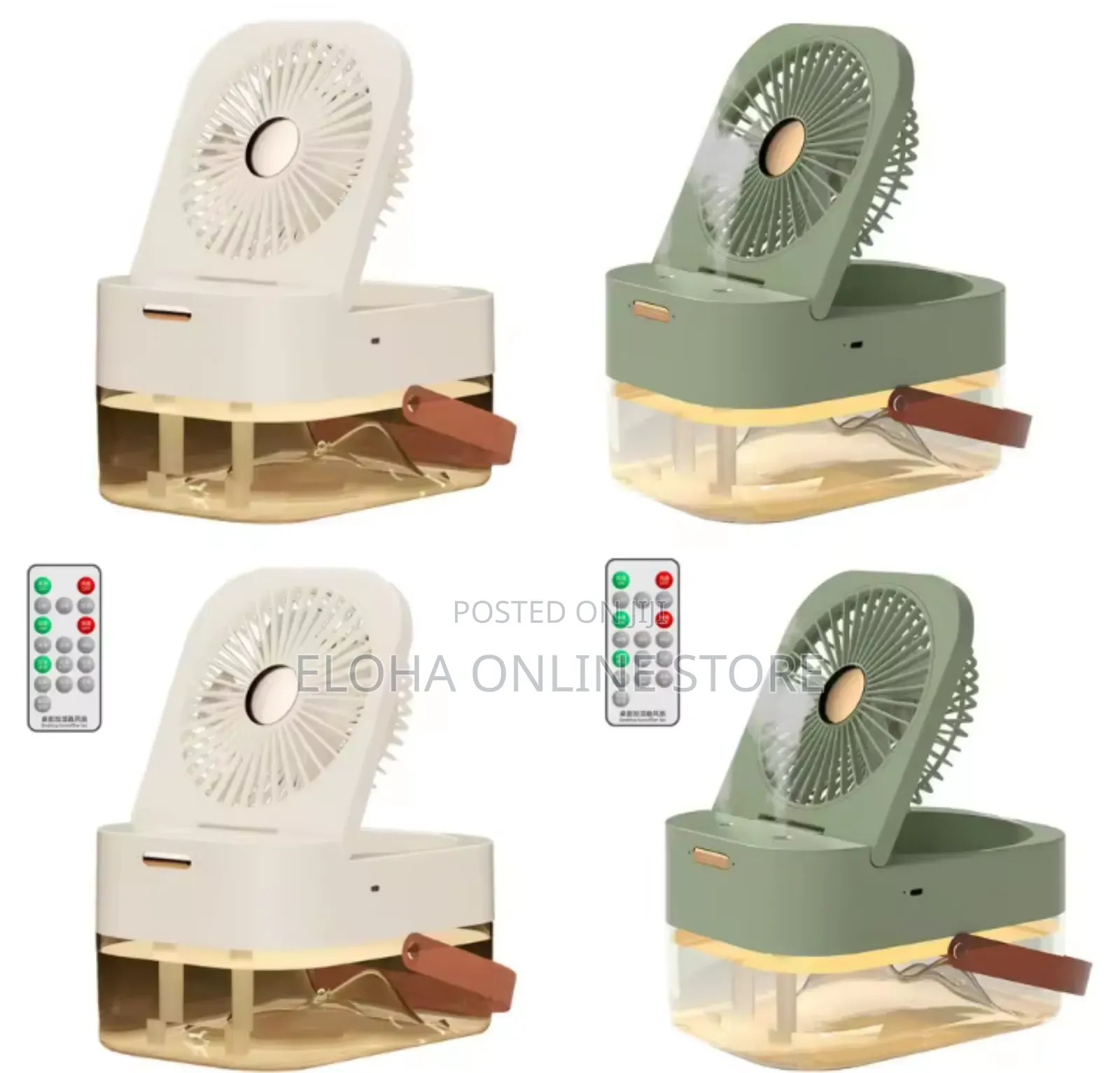 Desktop Mini Electric Humidifier Fan