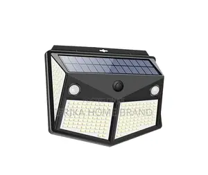 Photo - 100led Solar Wall Lamp Human Body Lamp Infrared Outdoor