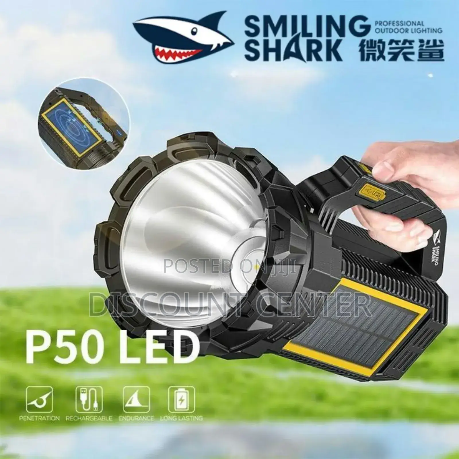 Torch Solar Rechargeable