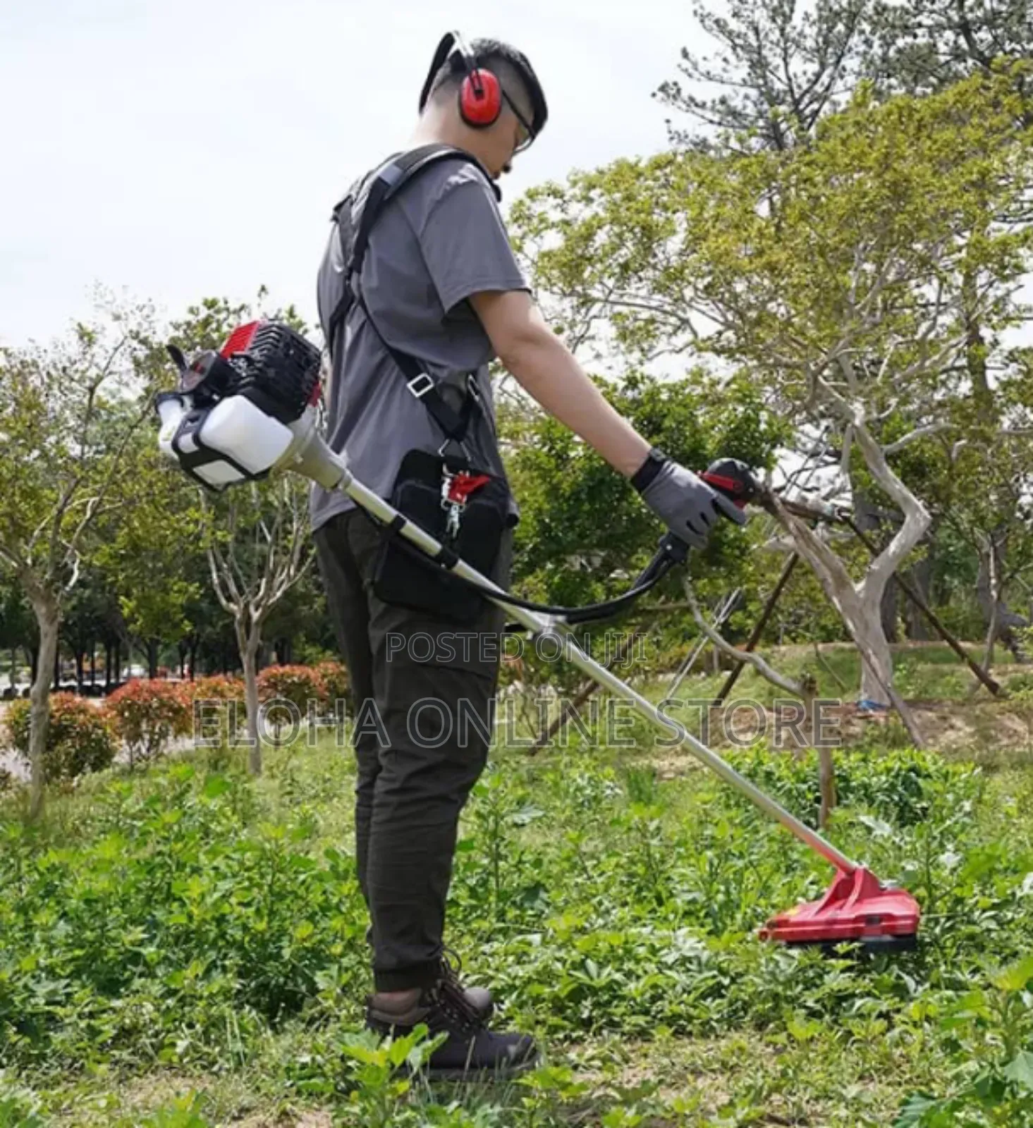 Fuel Throttle Lawn Mower Grass Cutter