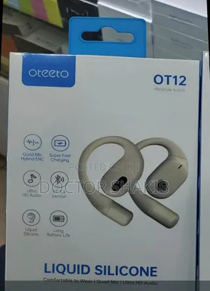 New Oteeto Wireless Base Ear Clip Earphones