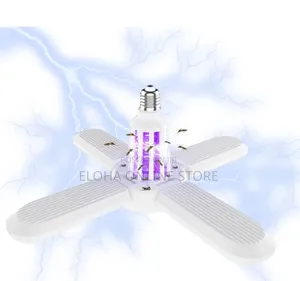 Multi-Functional Adjustable Foldable Mosquito Zapper Bulb