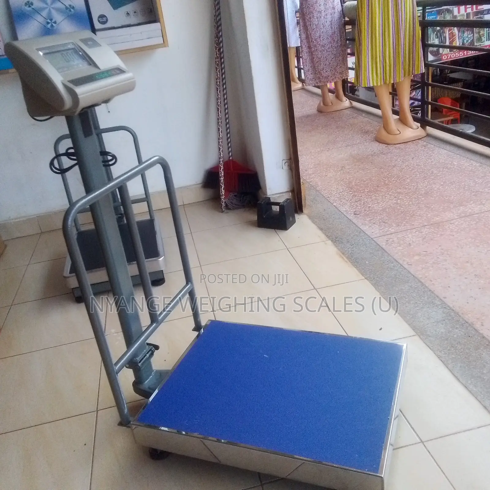 Platform Balance Weighing Scales SJS A12 400kg Weigh Scales