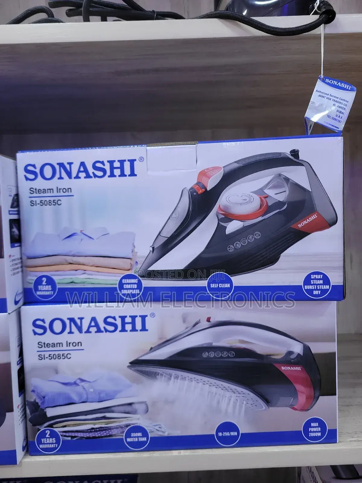 Sonashi Steam Iron Si-5085c