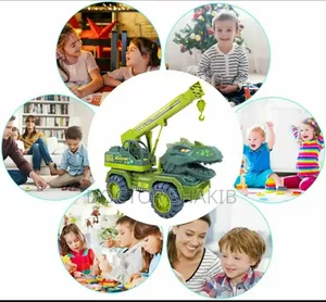 Brand New Children Dinosaur Crane Truck Car Toys