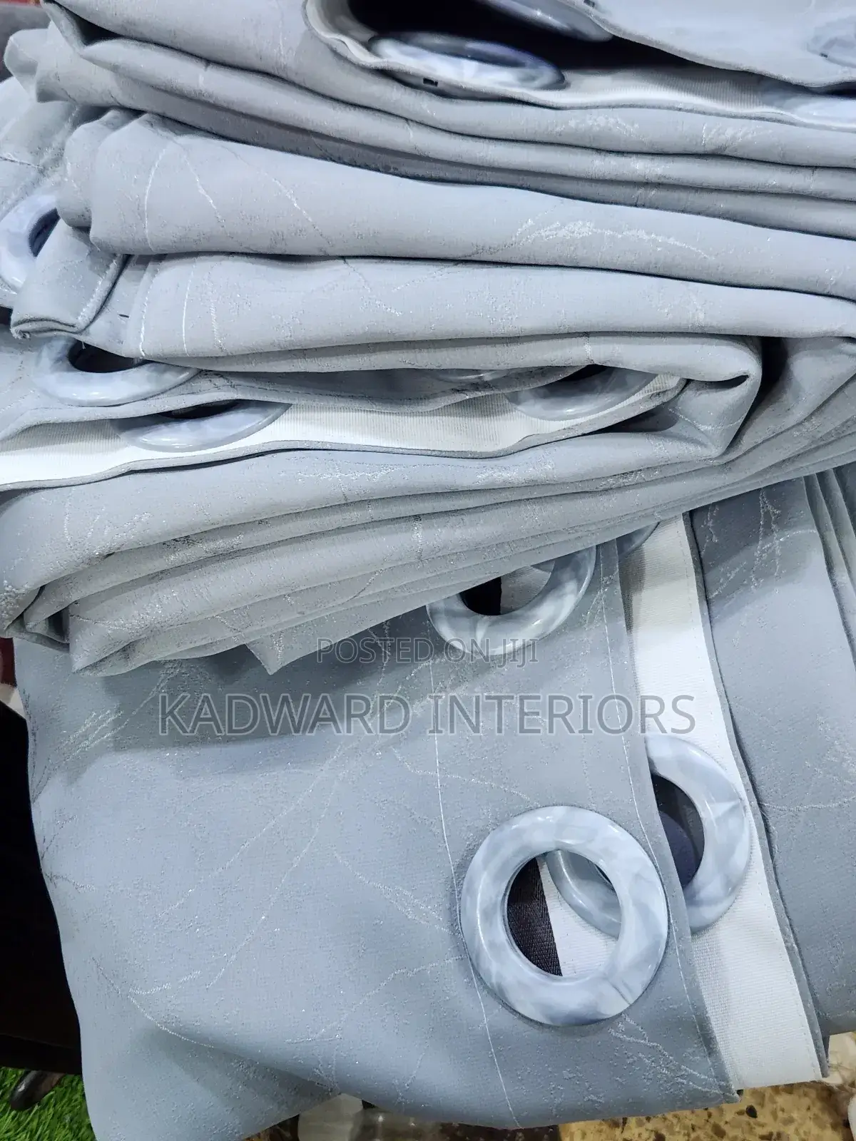 Premium Gray Curtains Per Metre