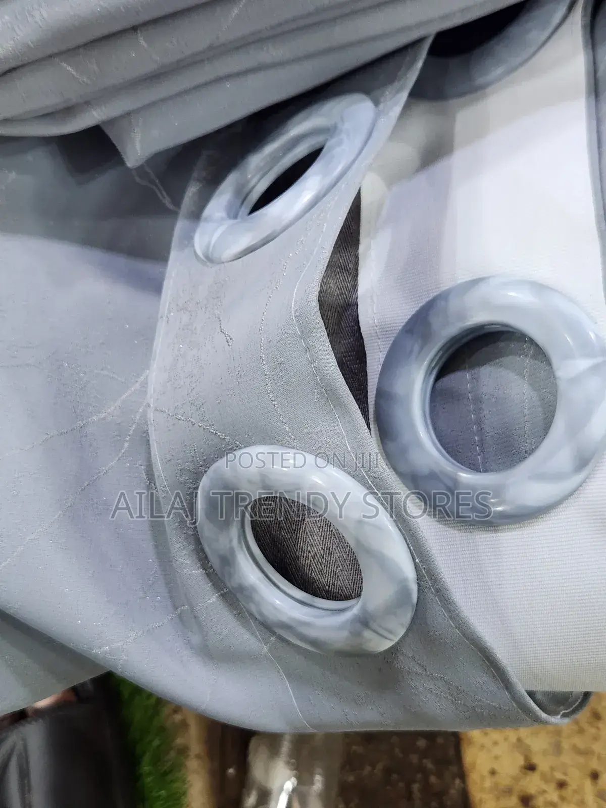 Premium Gray Curtains Per Metre
