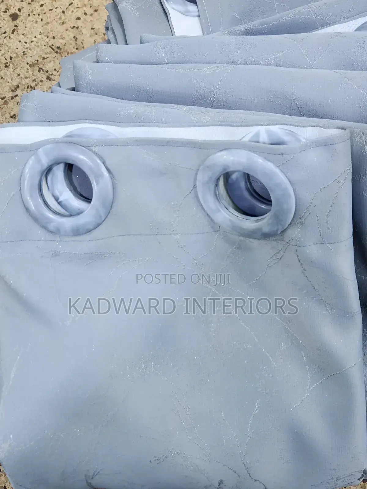 Premium Gray Curtains Per Metre