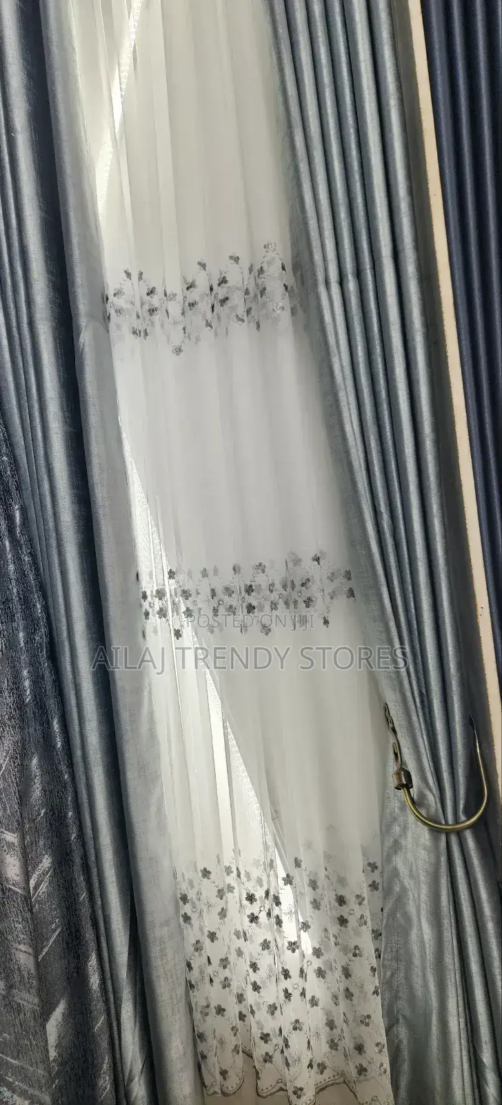 Inexpensive Gray Curtains Per Metre