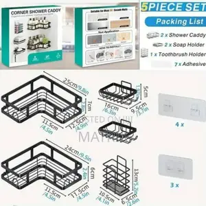 5 Set Bathroom Storage Organizer
