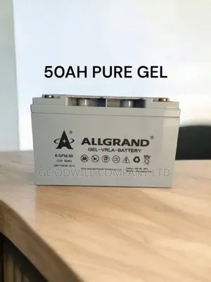 50ah Allgrand Pure Gel Battery Turbo New Arrival