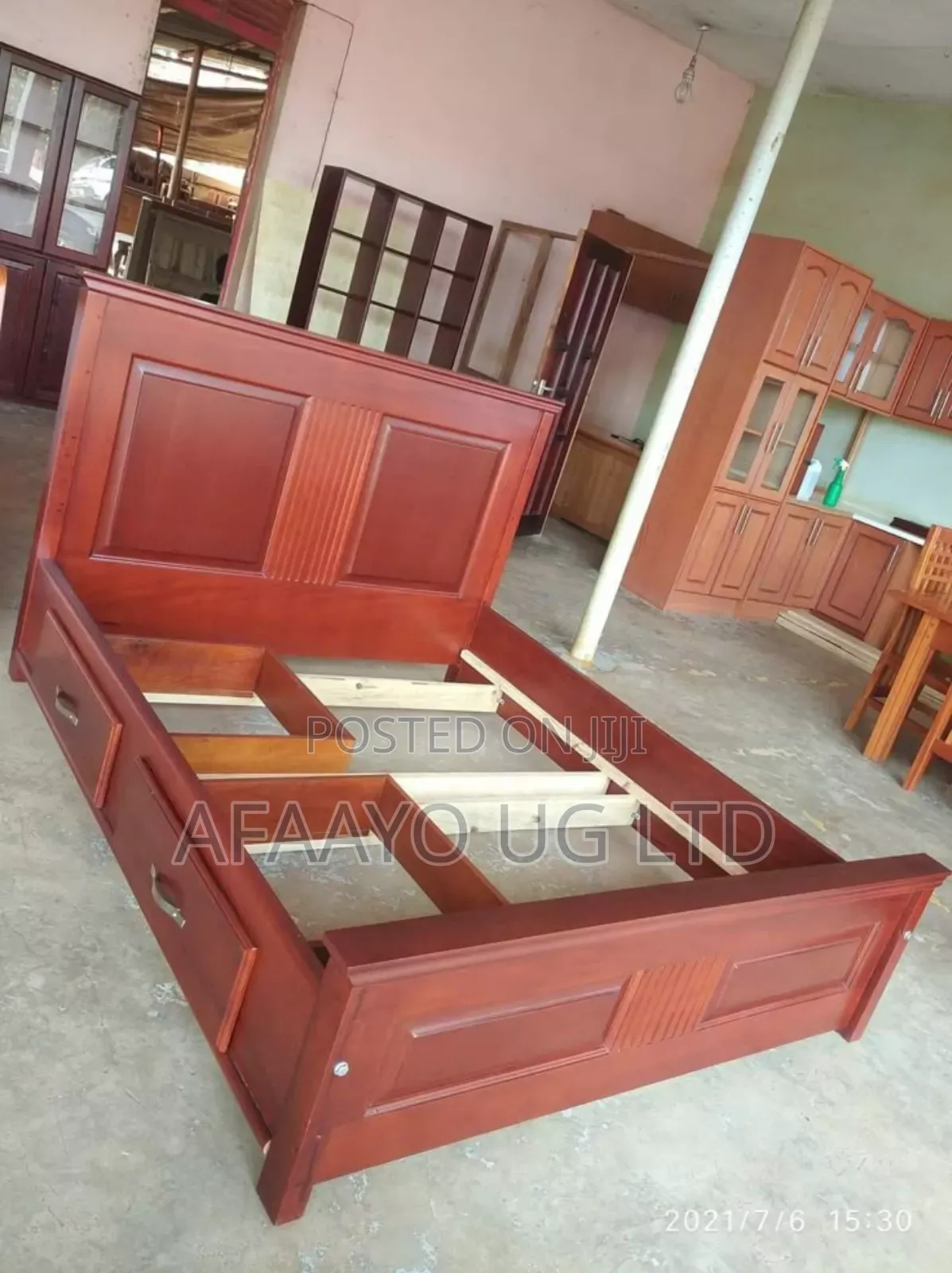 Wooden Bed