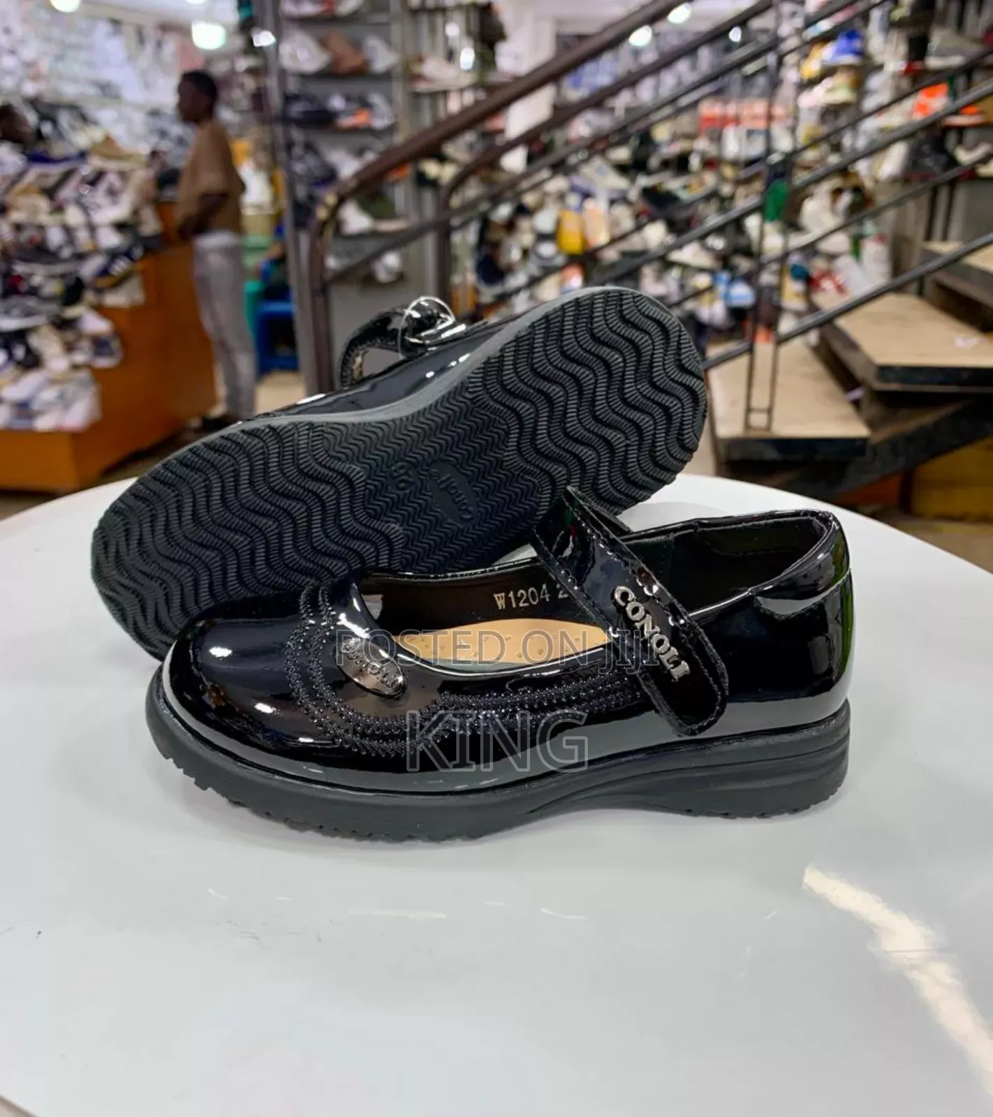 Sealed Canoli Kids School Shoes