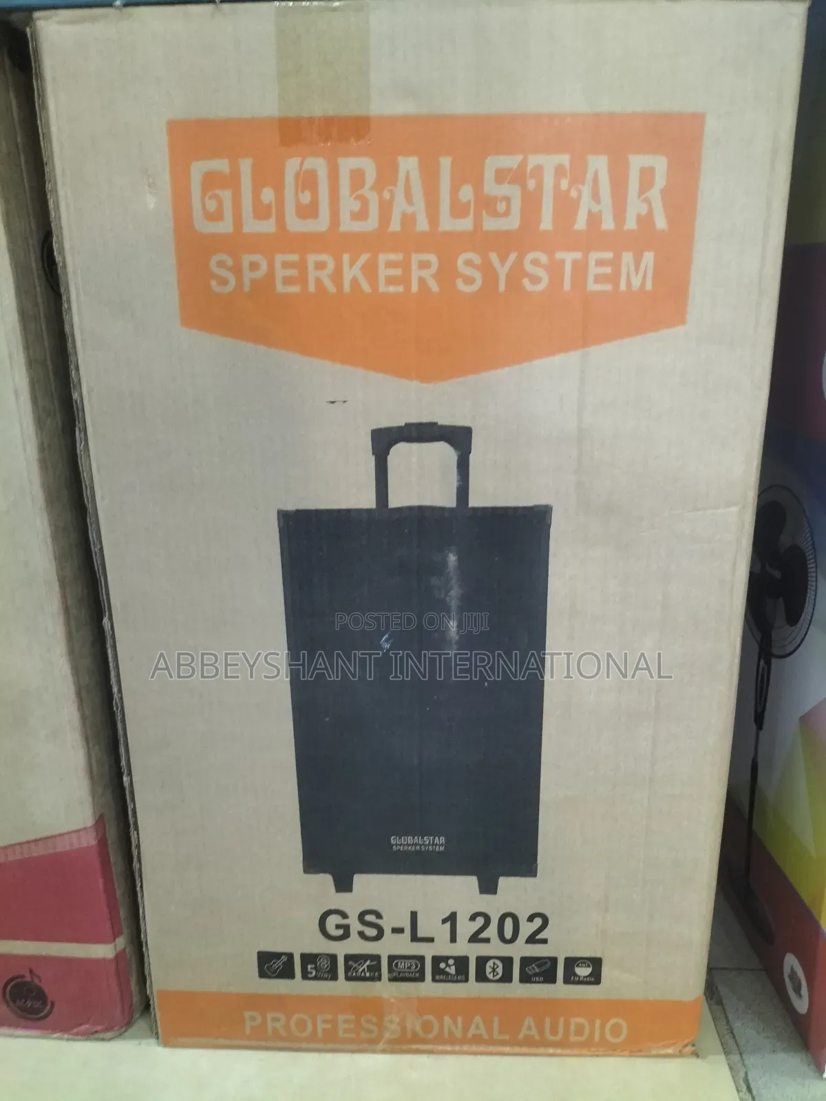 Globalstar Speaker System/ Rechargeable Trolley Speakers