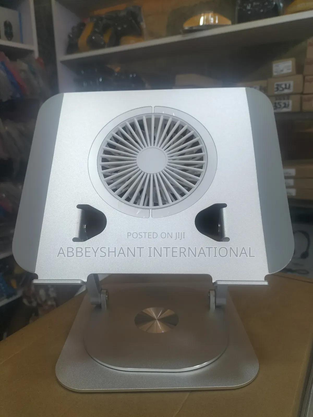 Laptop Cooling Stand/ Silver Laptop Stand