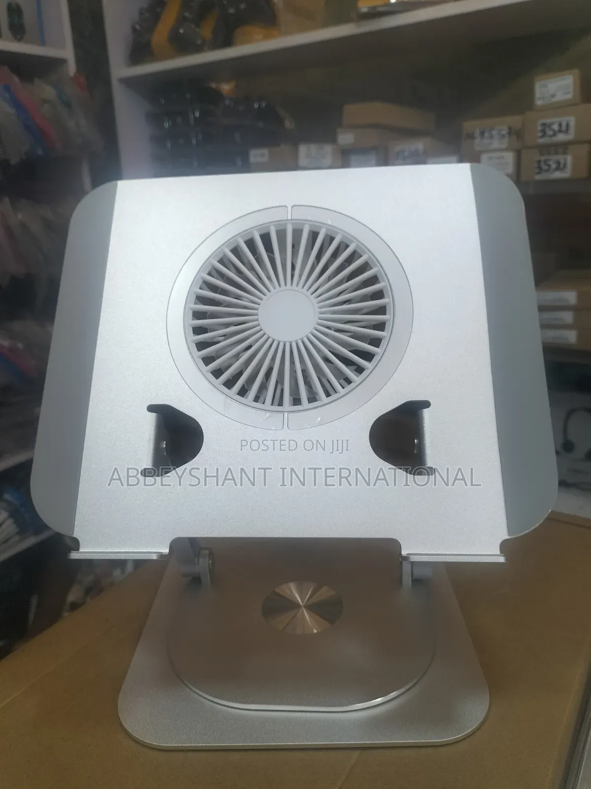 Laptop Cooling Stand/ Silver Laptop Stand