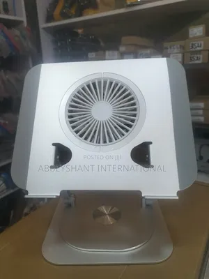 Laptop Cooling Stand/ Silver Laptop Stand