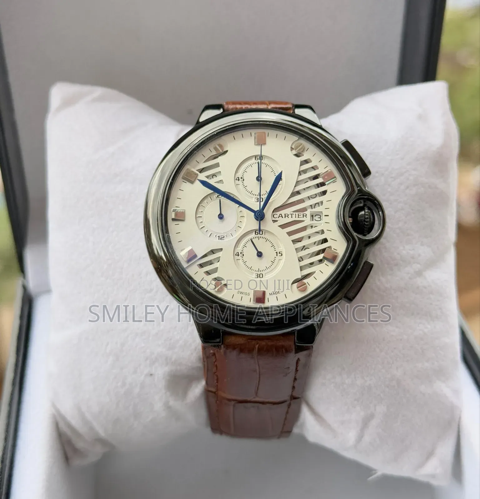 20% Discount Sale on Swiss Made Cartier Men's Wrist Watch