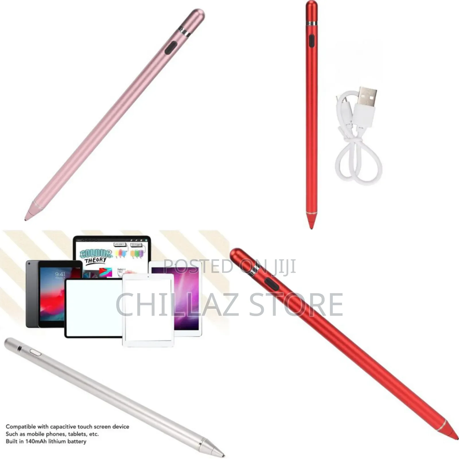 Universal Unique Stylus Pen for Phones and Tablets.