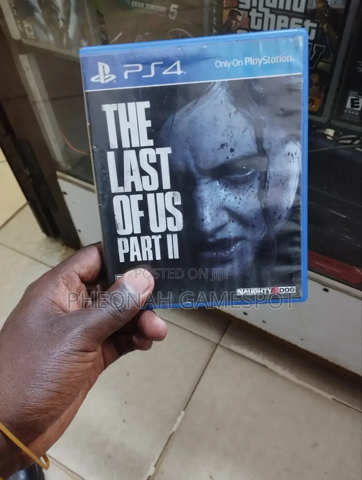 The Last Of Us Part 2 Game Cd For Ps4 And Ps5