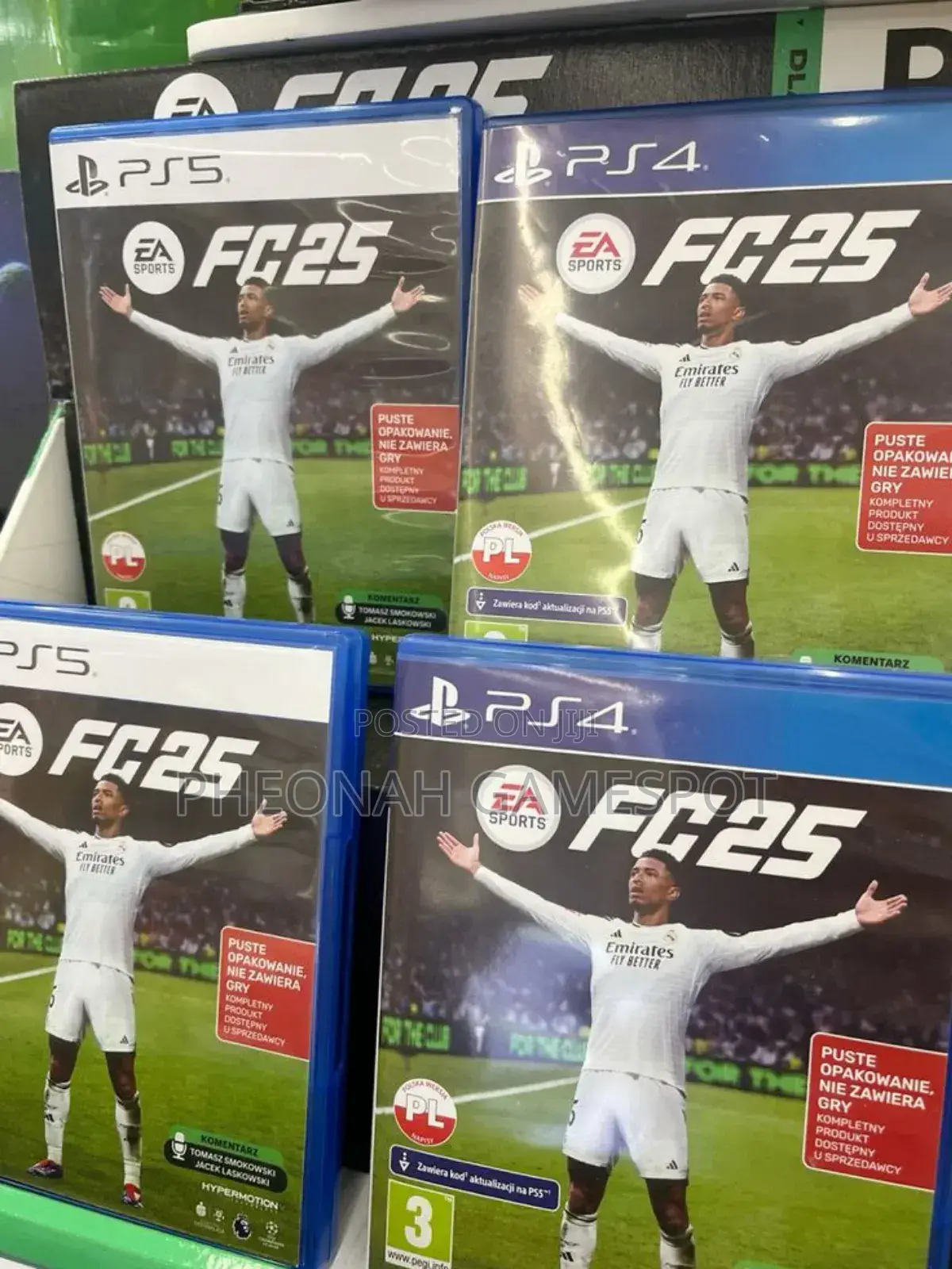 Fc 25 Game Cd For Ps4 And Ps5 Available