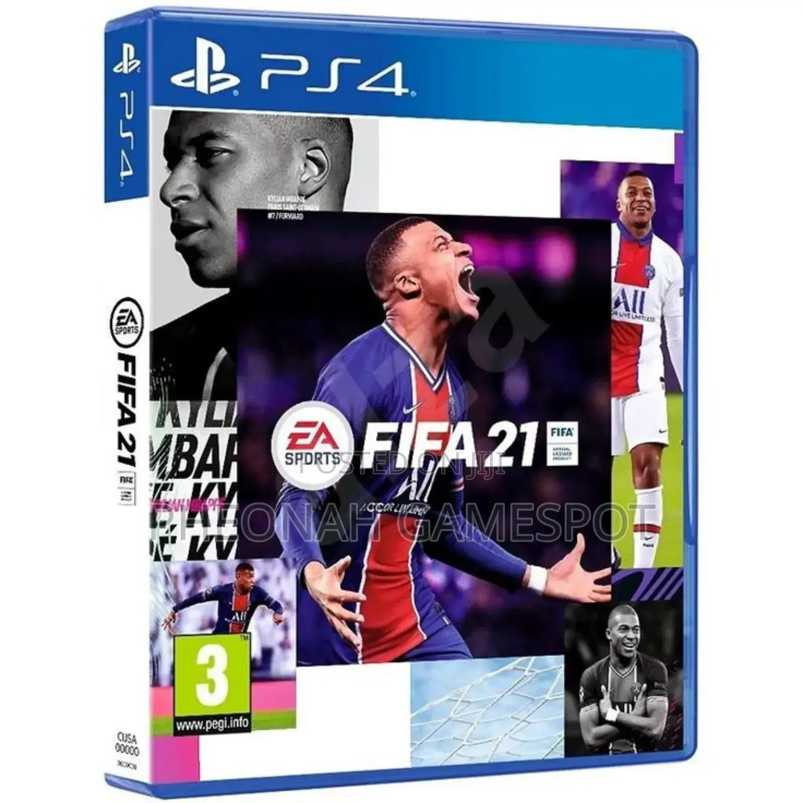 Fifa 21 Game Cd For Ps4 At Only 80,000
