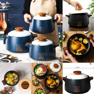 3pcs 5l Ceramic Casserole Dishes