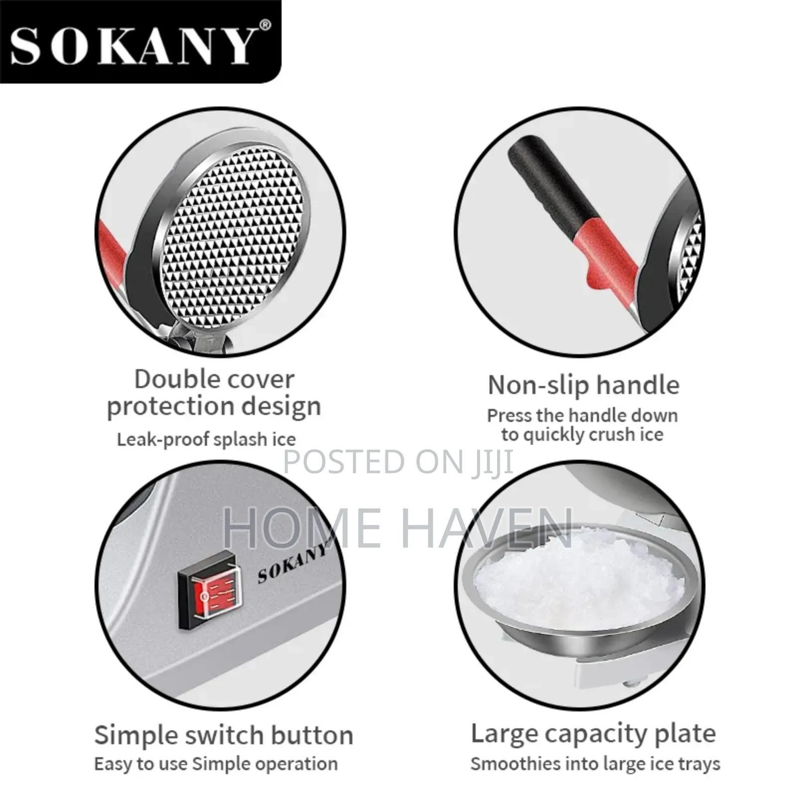 300w Ice Crusher Machine