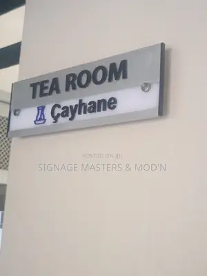 Custom Aluminum Door Labels