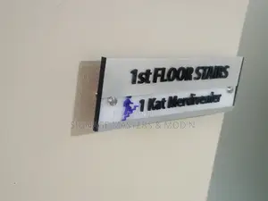 Custom Aluminum Door Labels
