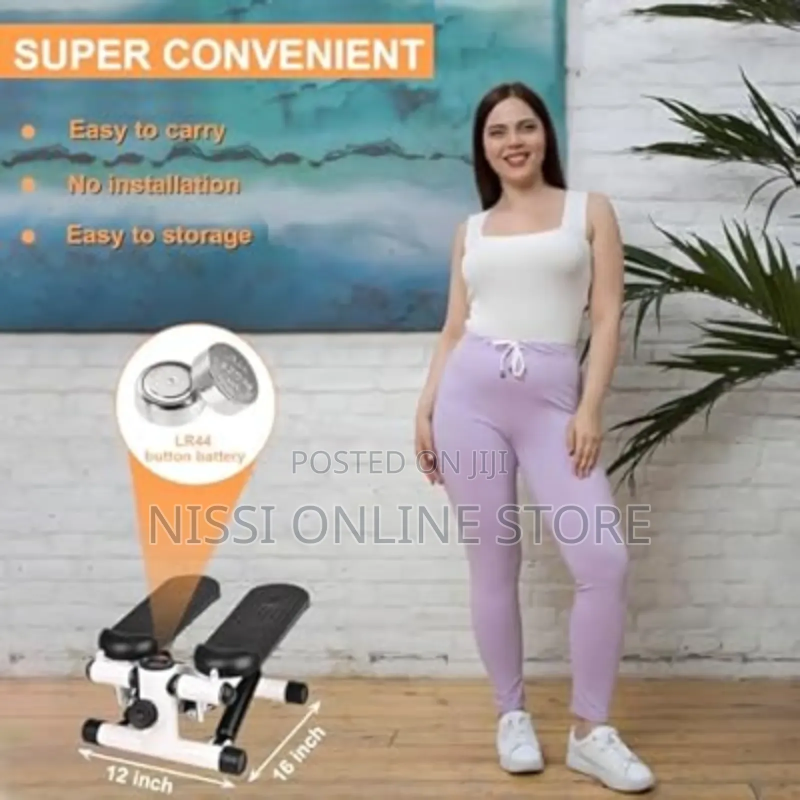 Home Adjustable Height Mini Stepper