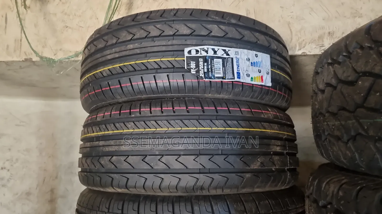 215/55r17 Original Onyx Tyres