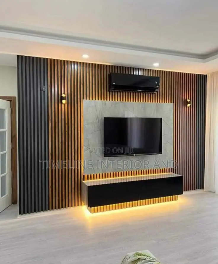 Minimalist Wooden Tv Unit