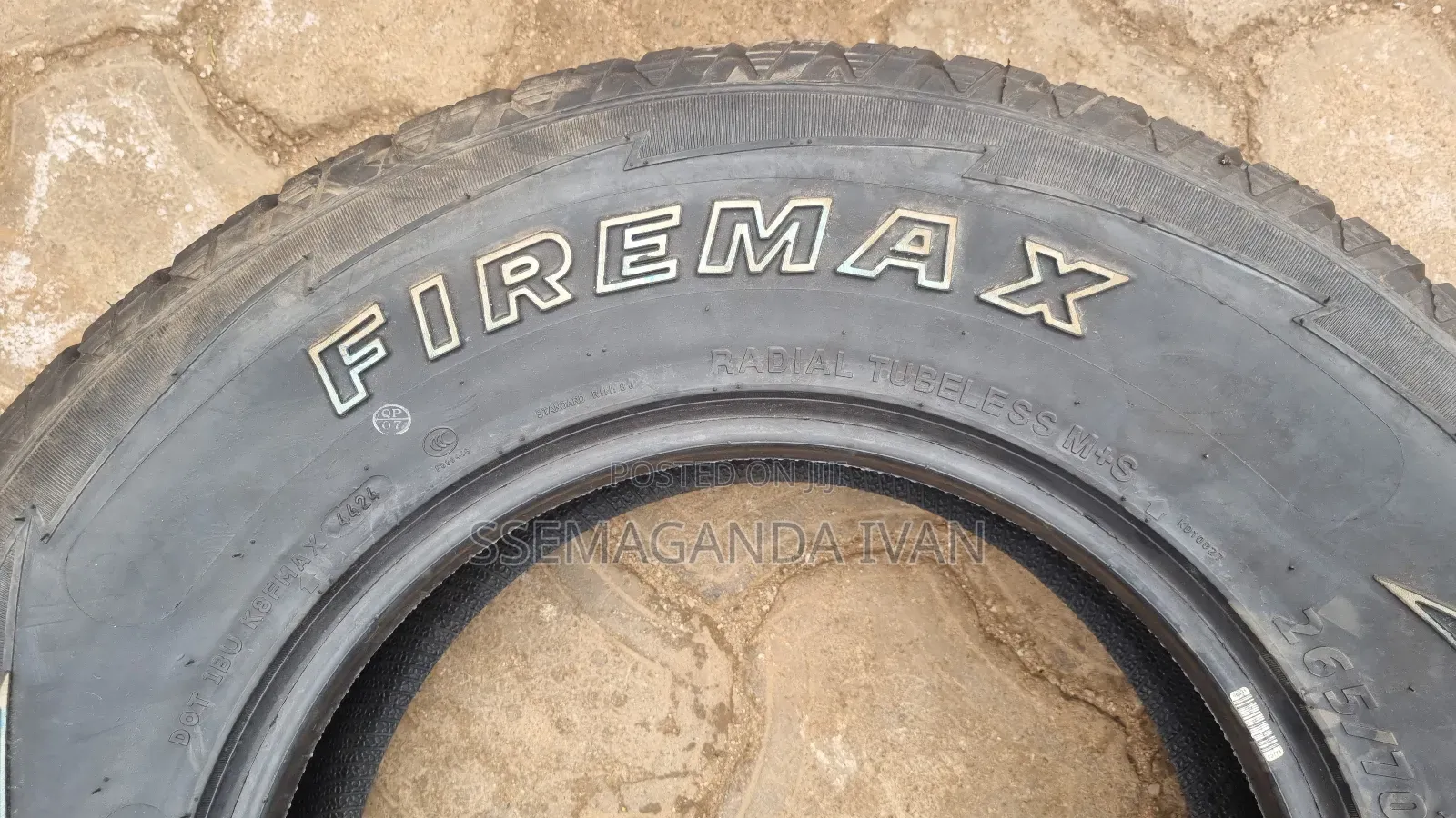 265/70r17 a/T Firemax
