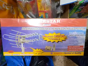 Remote Control Rotating Antenna With Signal Booster