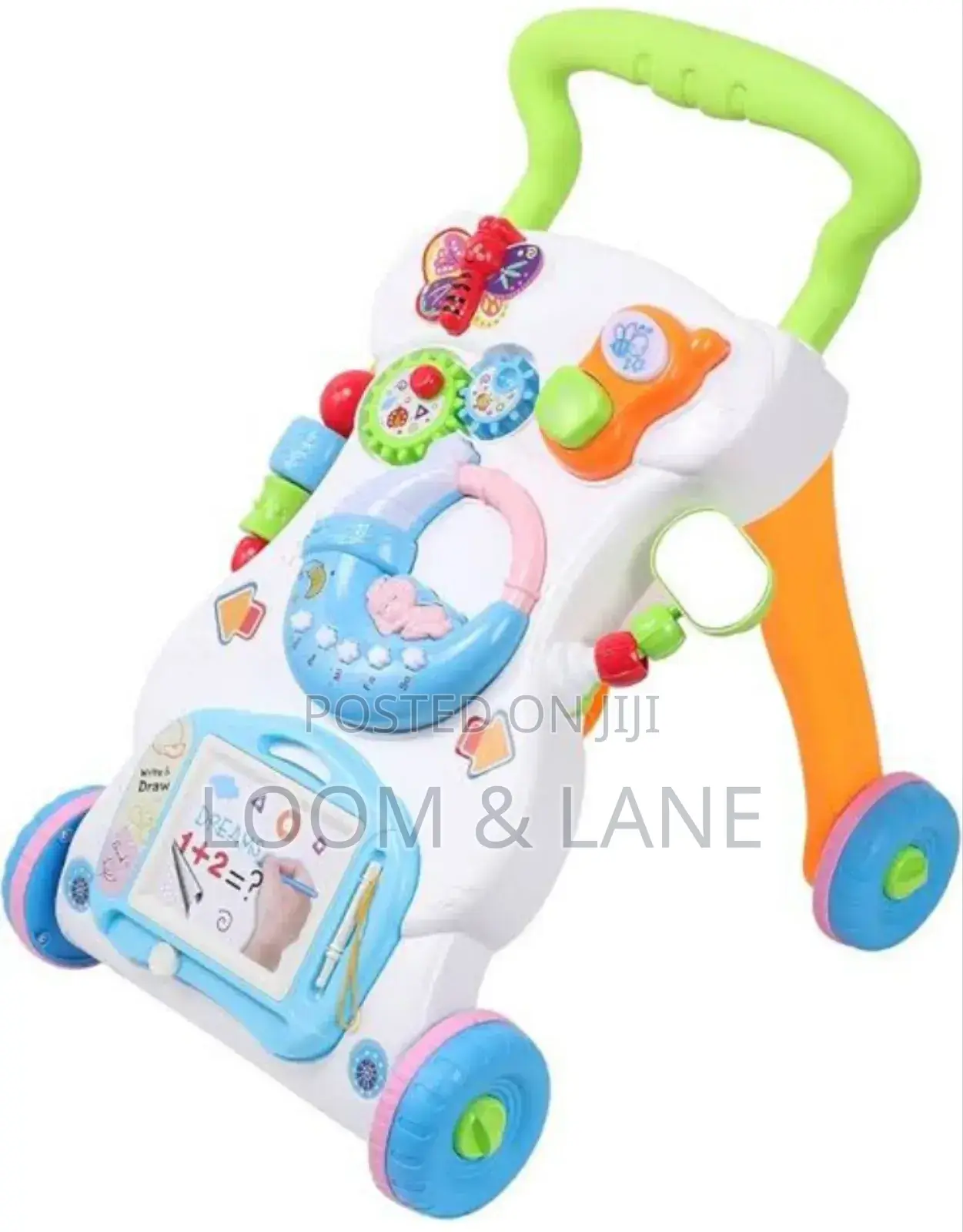 Sit to Stand Baby Walker With Music