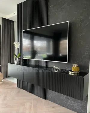 Photo - Eclectic Wooden Tv Unit