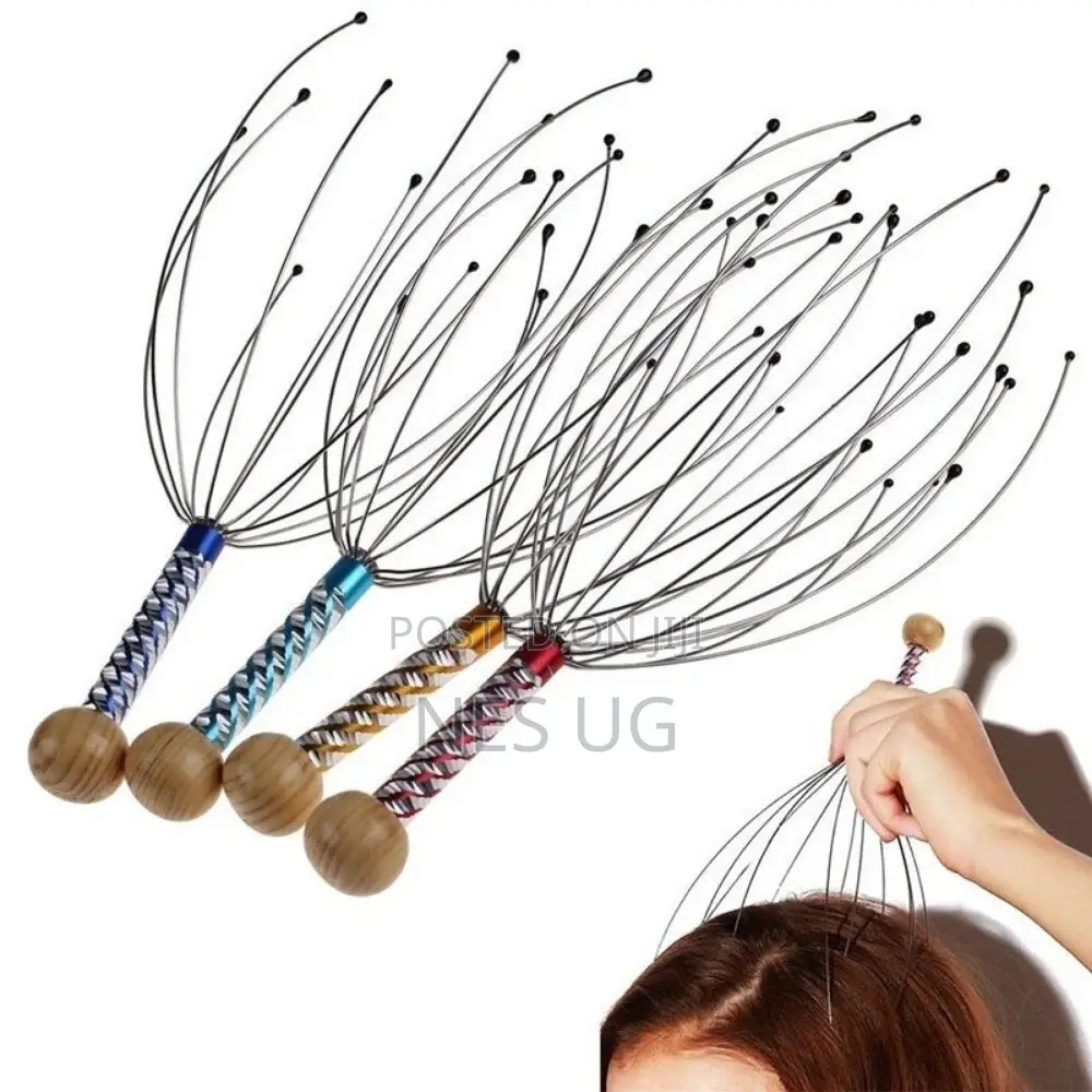 Octopus Head Massager Scratching Scalp Relief Body 1pc