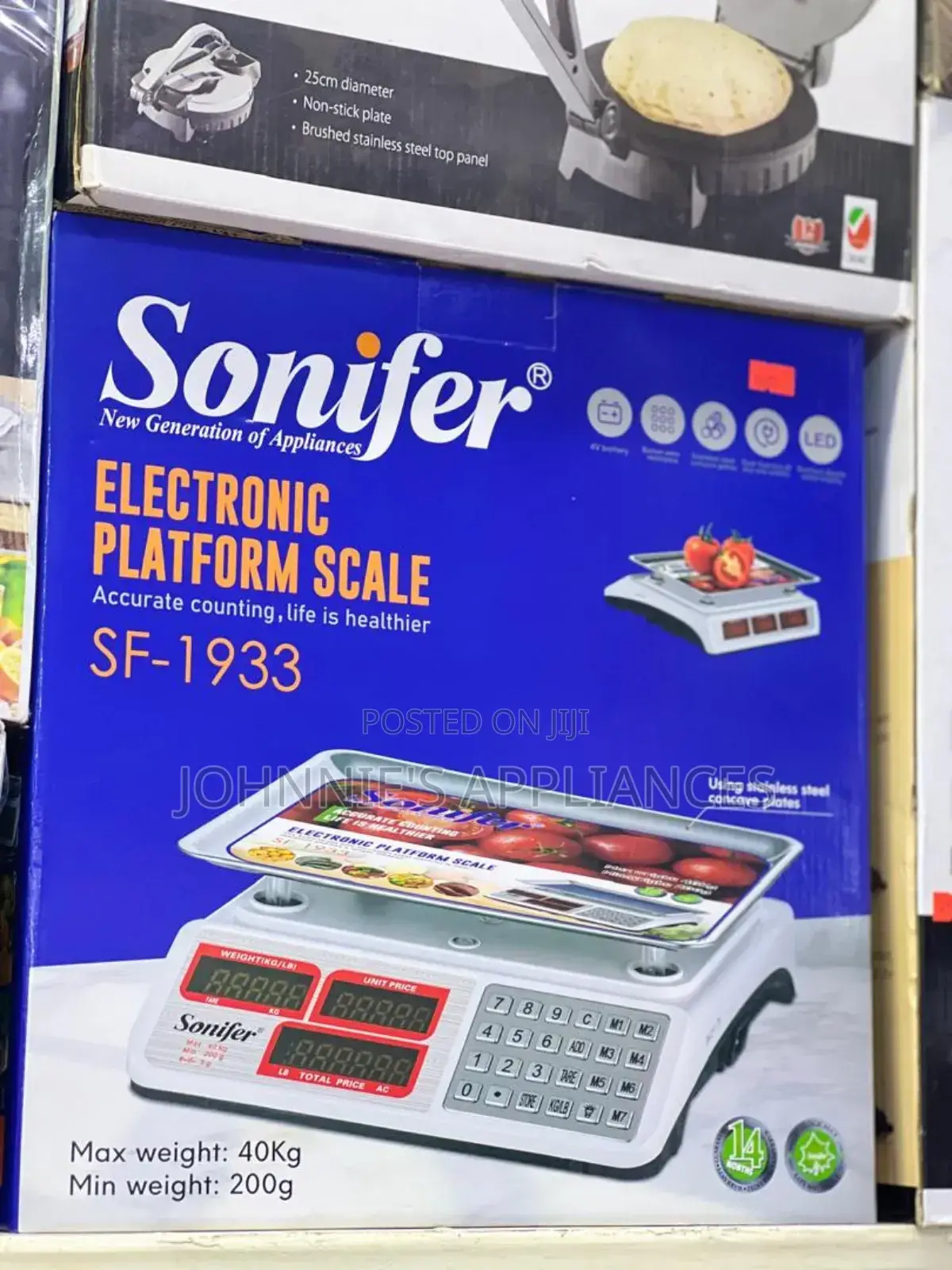 Sonifer Electric Platform Scale Max 40kg