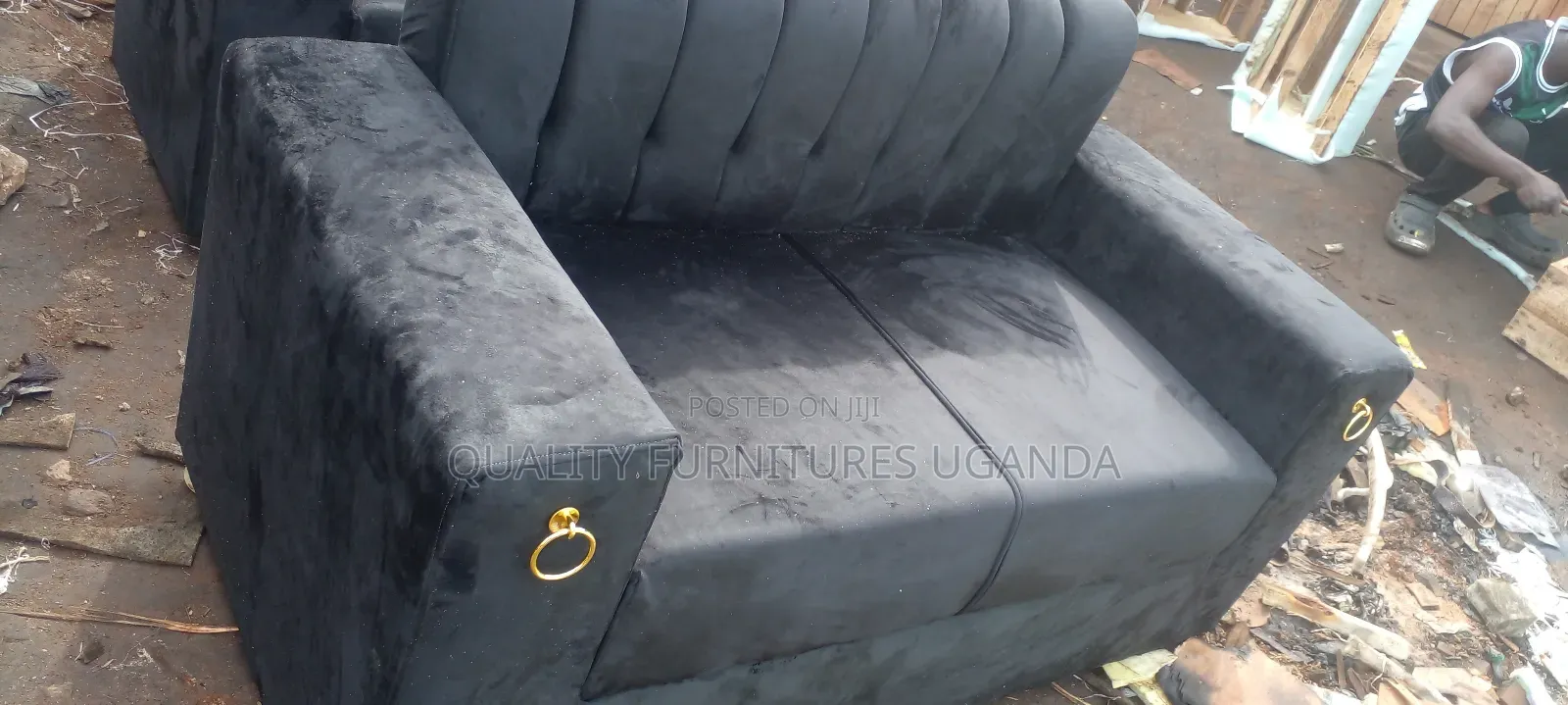Spacious 2 Seater Sofa