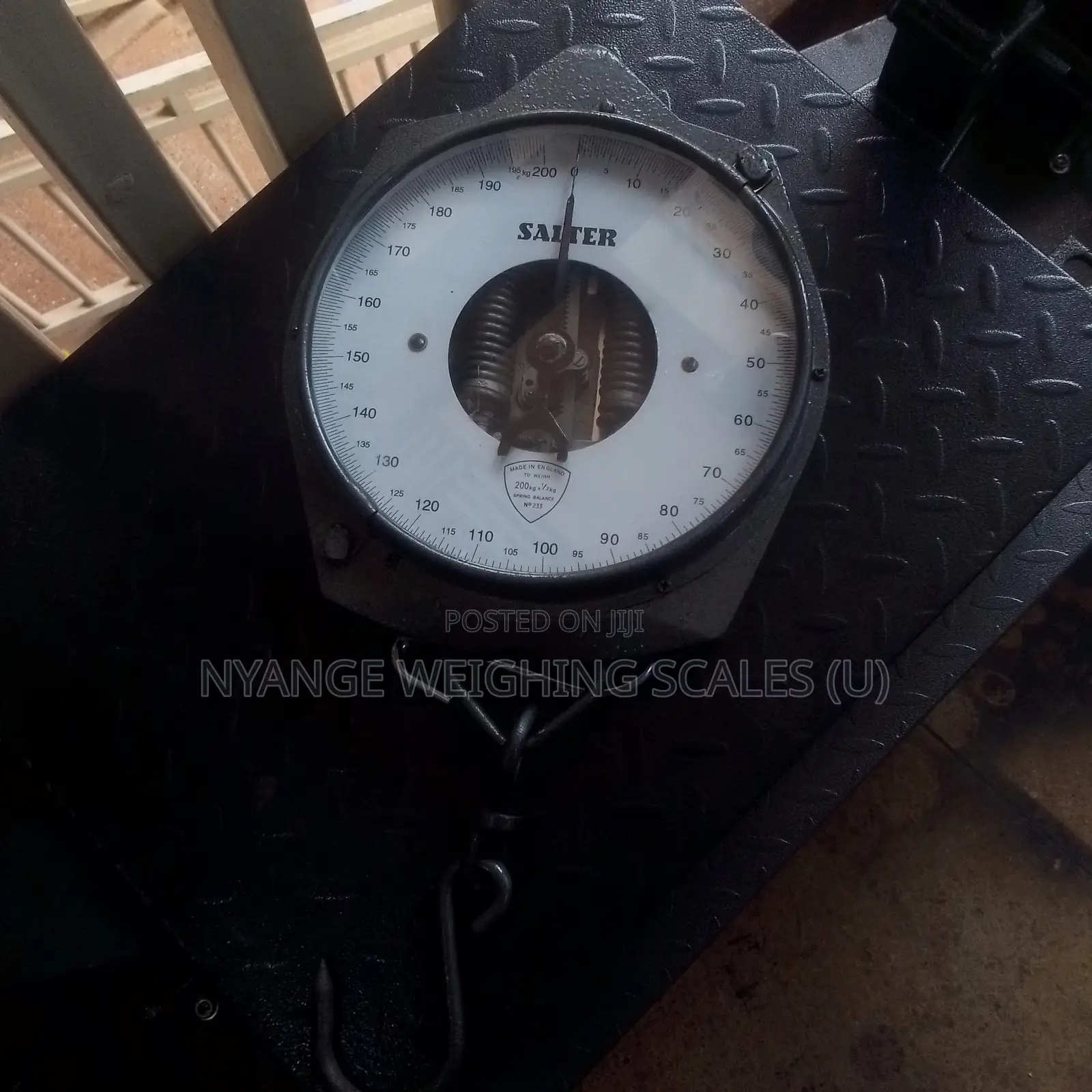 Commercial Strong Crane Weighing Scale Double Face