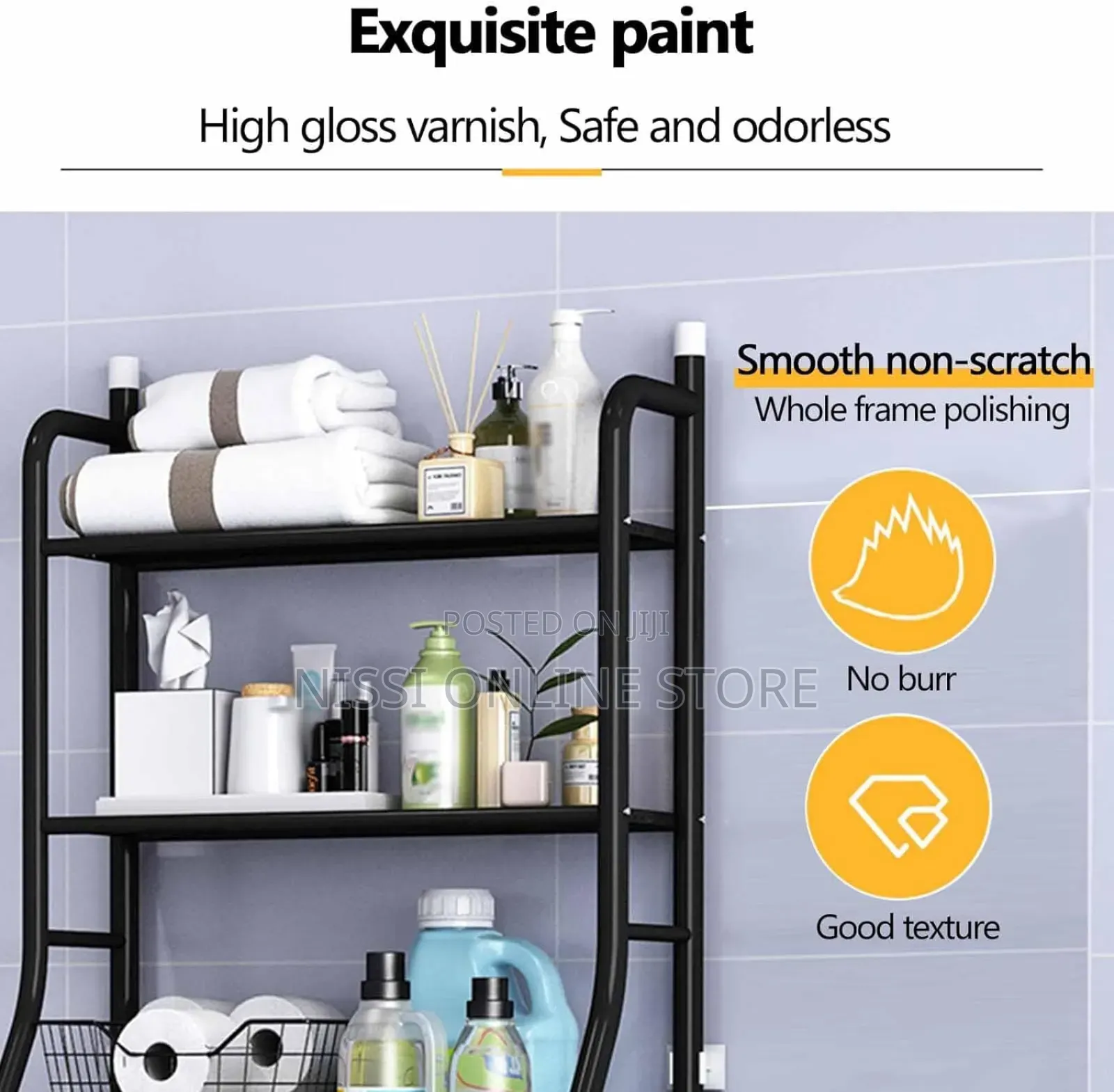 Steel Toilet Rack