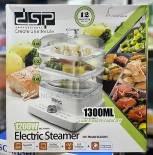 Photo - DSP 12 Litres 3 Layers Food Steamer. Good Steamer
