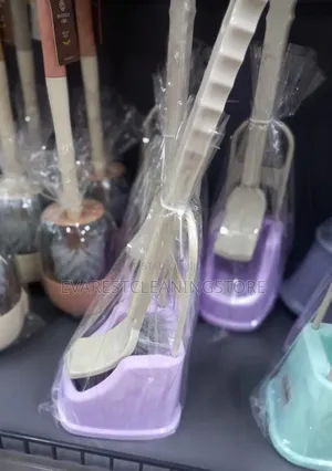 Toilet Brush With Side Brushes
