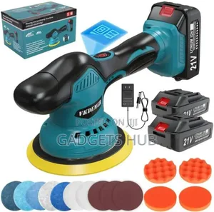 Car Polisher Machine Cordless Mini Battery 6inch Dual Action